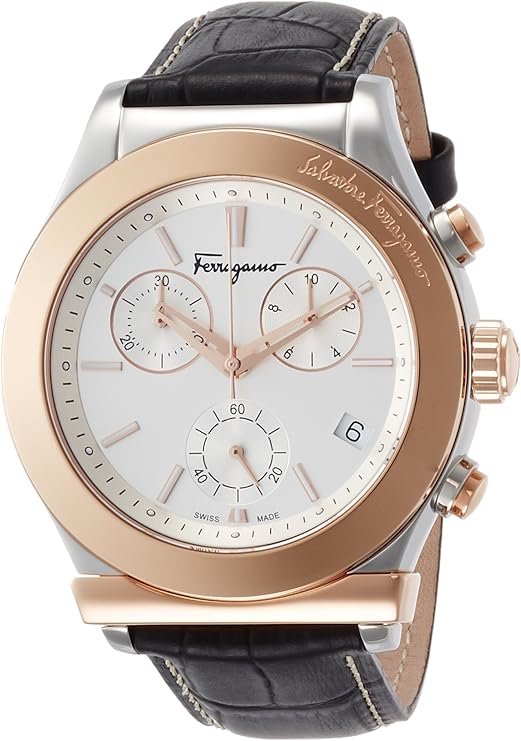 ferragamo 手表 菲拉格慕1898 银色表盘 fh6040016 男士